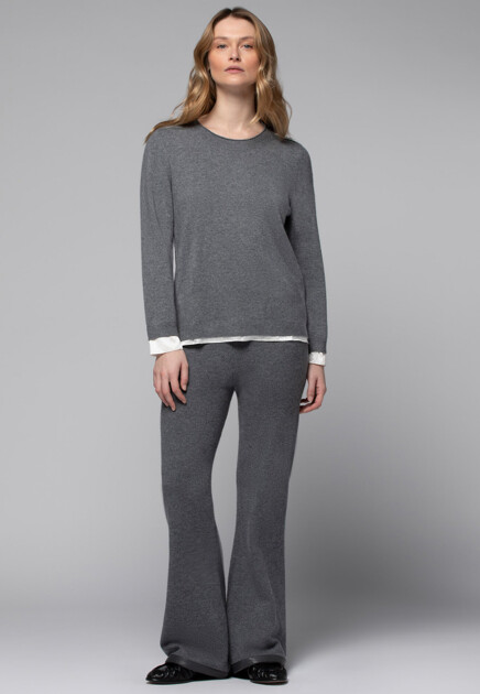 Джемпер MAX&MOI  - Шерсть, Кашемир - цвет серый