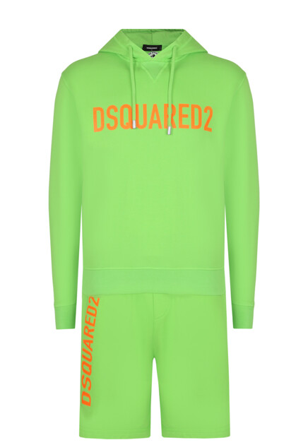 Хлопковый костюм с логотипом DSQUARED2