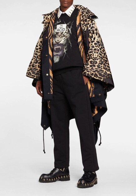 Брюки с боковыми молниями ROBERTO CAVALLI - ИТАЛИЯ