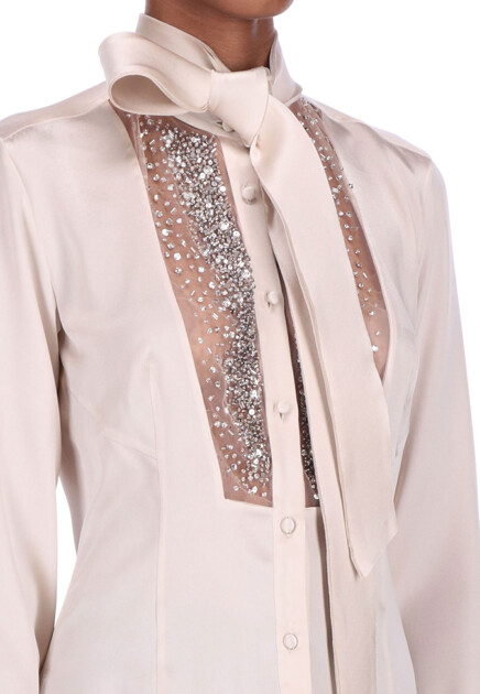 Блуза ERMANNO SCERVINO  - Шелк