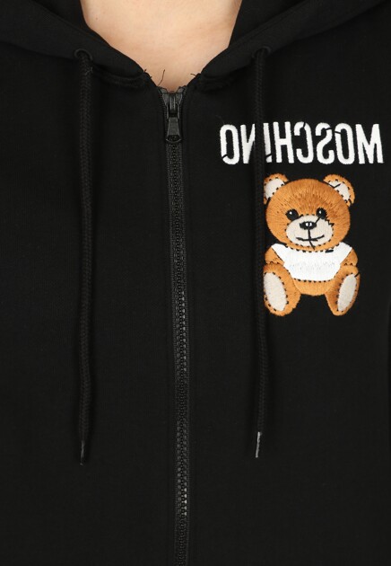 Толстовка MOSCHINO  - Хлопок - цвет черный