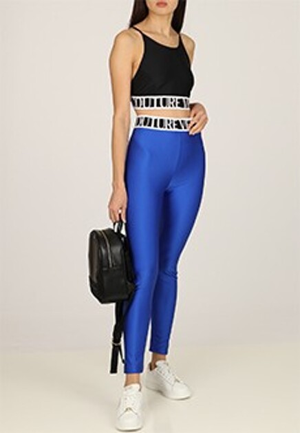 Легинсы с логотипом на поясе  VERSACE JEANS COUTURE