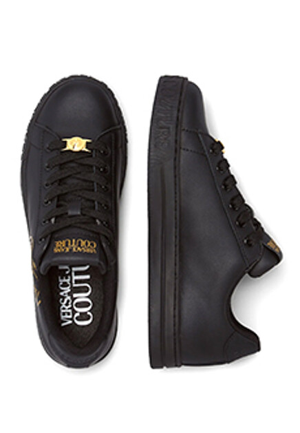 Кеды с логотипом  VERSACE JEANS COUTURE