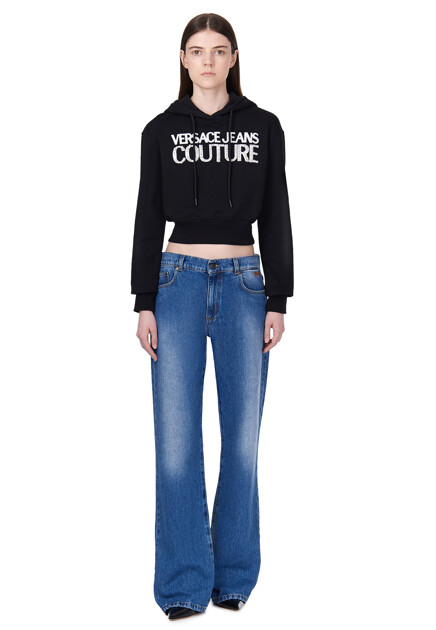 Худи с логотипом  VERSACE JEANS COUTURE - ИТАЛИЯ