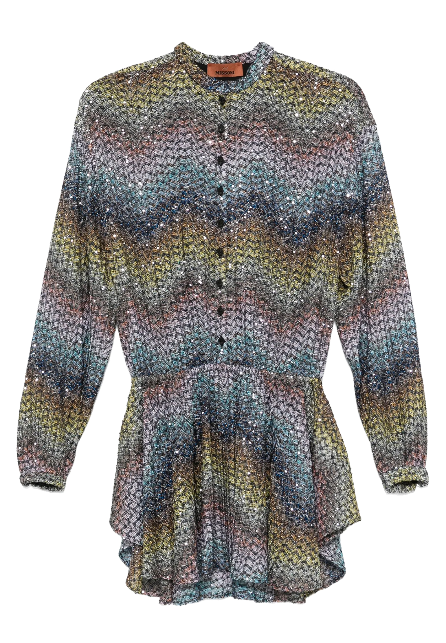 Мини-платье из смесовой вискозы MISSONI