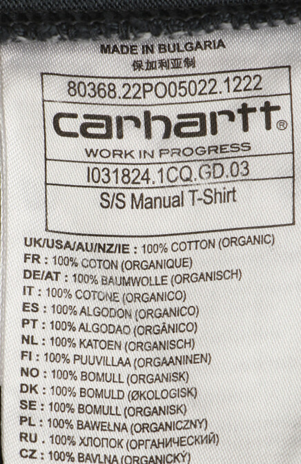 Футболка с графичным принтом CARHARTT WIP - США