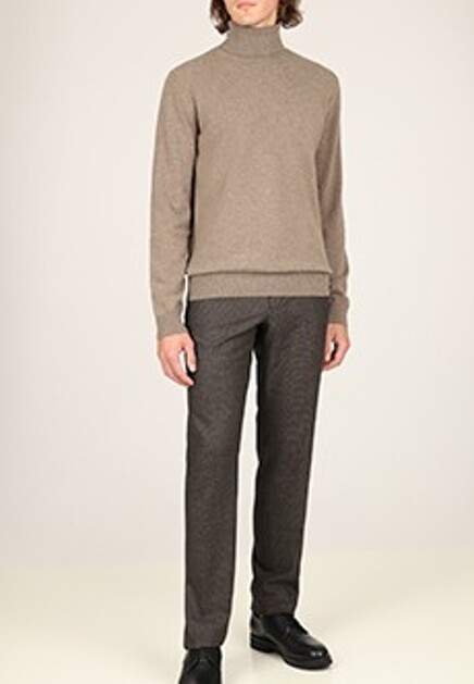 Бежевый джемпер CORNELIANI