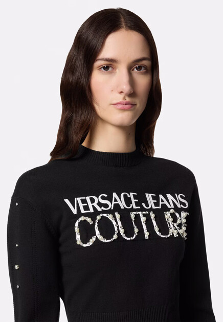 Джемпер VERSACE JEANS COUTURE  - Вискоза - цвет черный