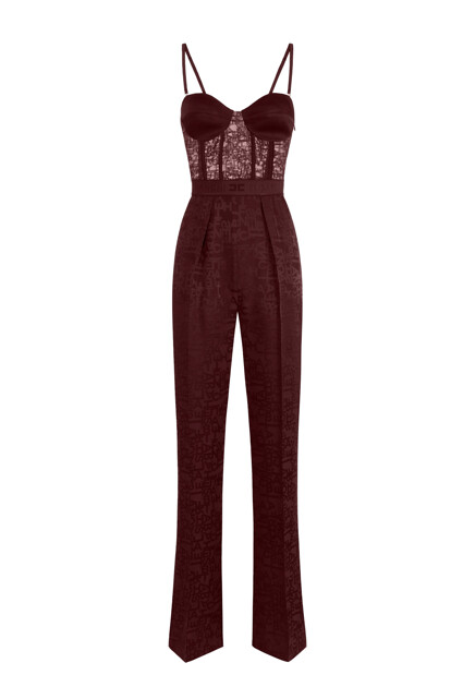 Комбинезон из крепа  ELISABETTA FRANCHI