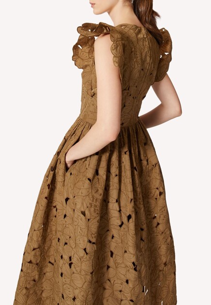 Платье VALENTINO RED  - Полиэстер - цвет зеленый