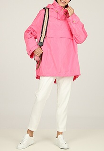 Анорак с капюшоном ERMANNO SCERVINO