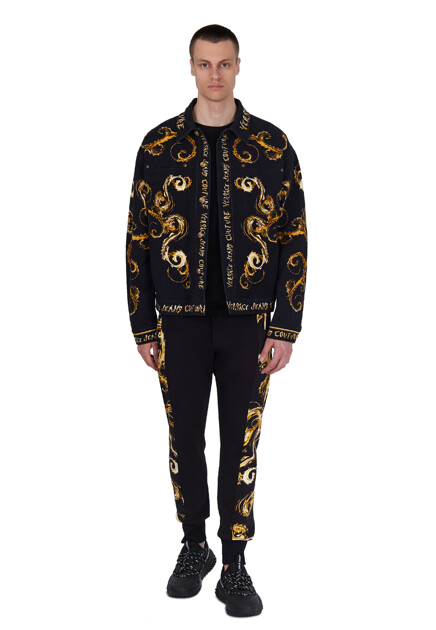 Спортивные брюки с принтом  VERSACE JEANS COUTURE - ИТАЛИЯ
