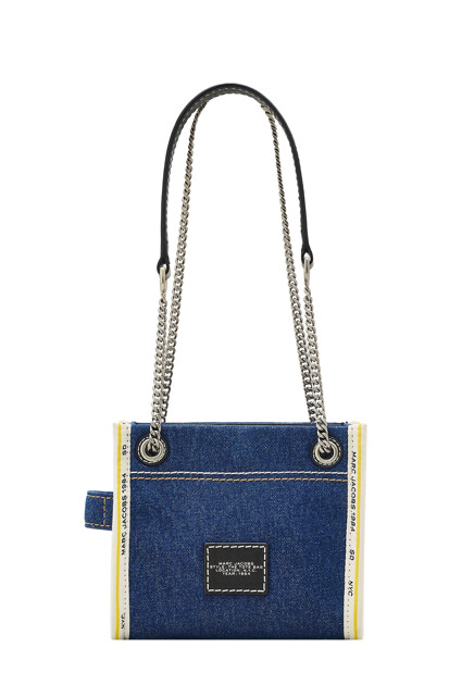 Сумка-тоут The Denim Chain Crossbody Tote Bag MARC JACOBS - США