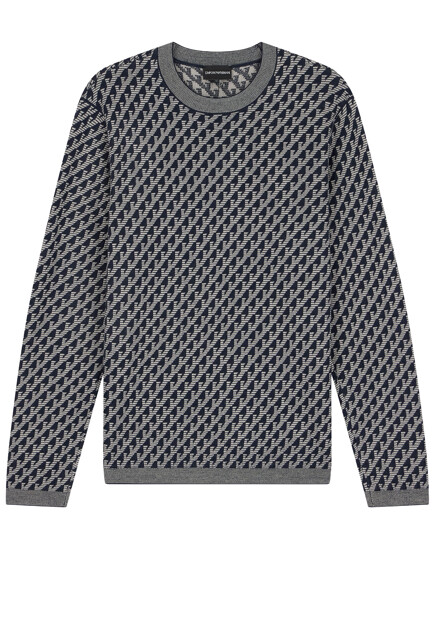 Джемпер из шерсти EMPORIO ARMANI