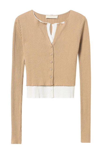 Кардиган в рубчик  TWINSET Milano