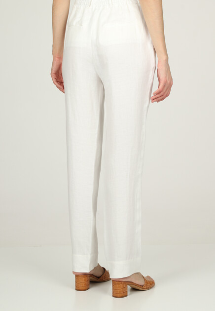 Льняные брюки на кулиске ELEVENTY - ИТАЛИЯ