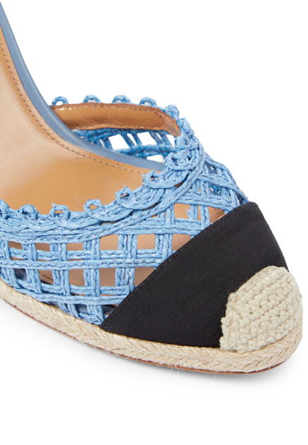 Босоножки AQUAZZURA  - Текстиль
