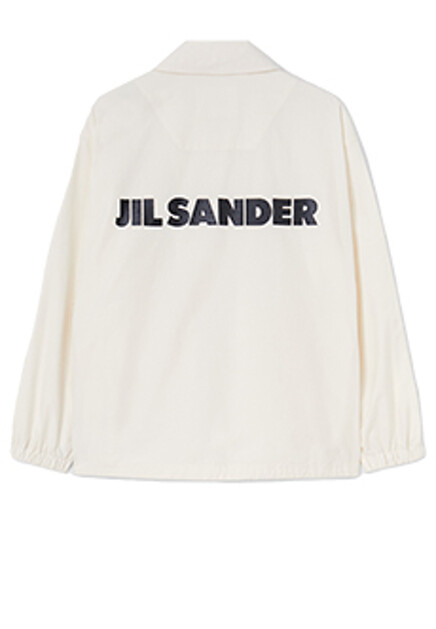 Ветровка с логотипом на спине JIL SANDER