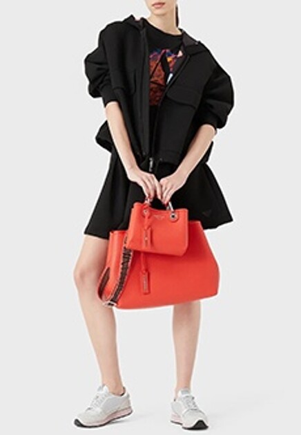 Ветровка с накладными карманами  EMPORIO ARMANI