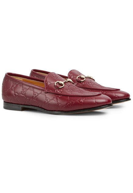 Лоферы Jordaan с пряжкой Horsebit GUCCI - ИТАЛИЯ
