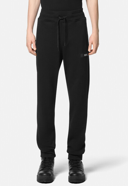 Брюки VERSACE JEANS COUTURE  - Хлопок - цвет черный