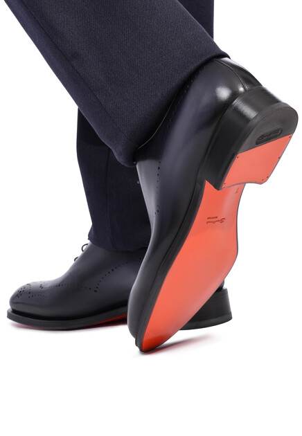 Броги SANTONI  - Кожа