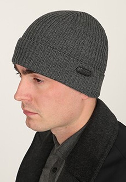 Шапка бини из экологичной шерсти BRIONI