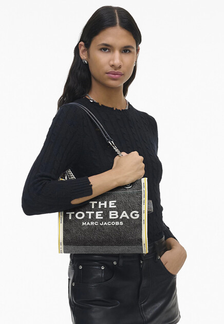 Сумка-тоут The Denim Chain Small Tote Bag MARC JACOBS - США