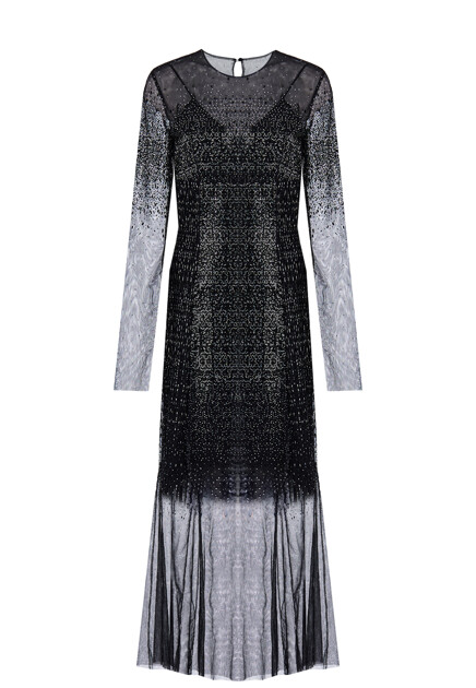 Платье с кристаллами  ERMANNO SCERVINO