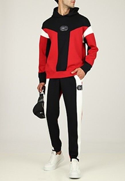 Спортивный костюм из смесового хлопка  EMPORIO ARMANI
