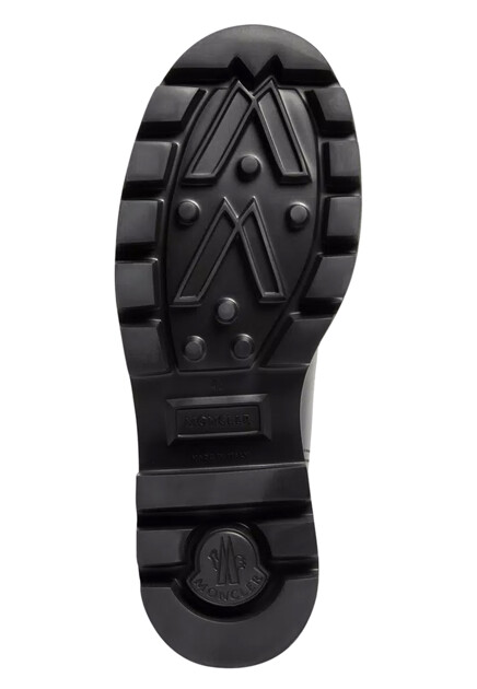 Сапоги MONCLER  - ПВХ - цвет черный
