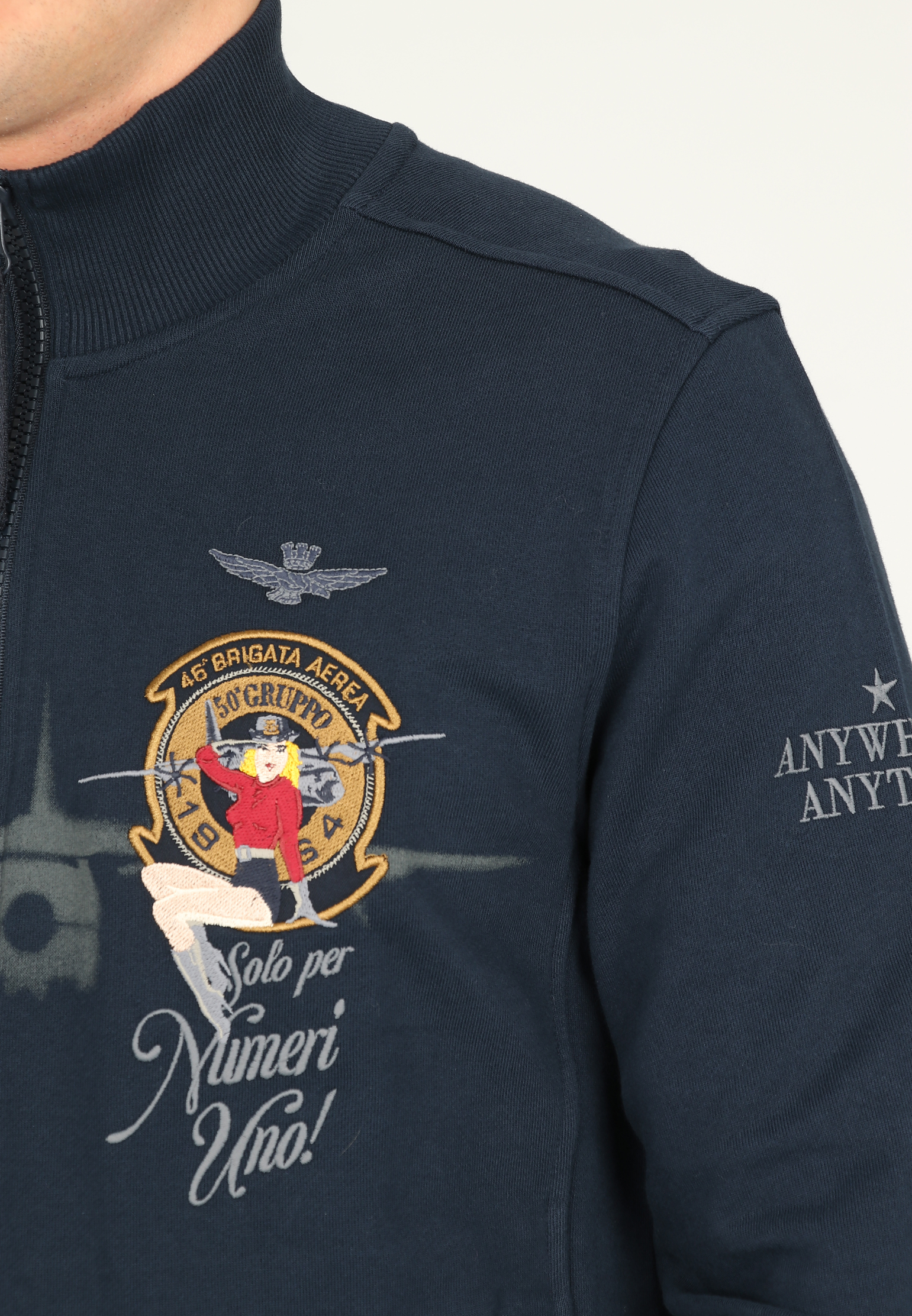 Олимпийка AERONAUTICA MILITARE 161486