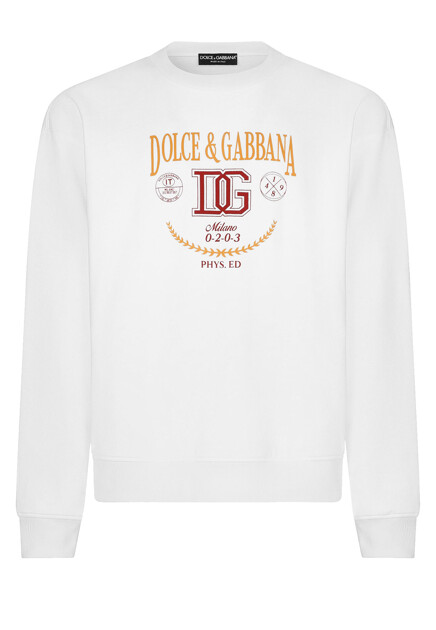 Свитшот с логотипом  DOLCE&GABBANA