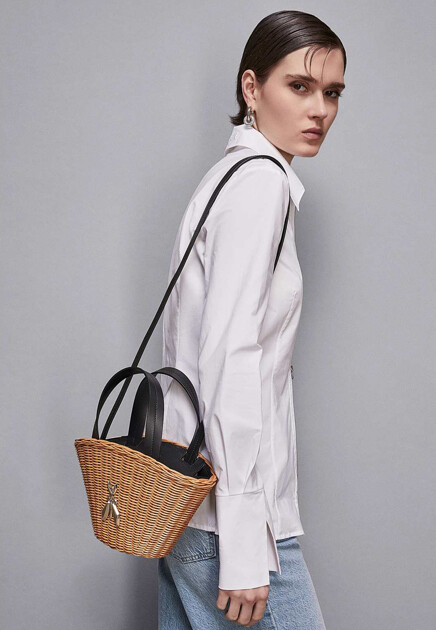 Сумка из ротанга Minimal City Bag PATRIZIA PEPE - ИТАЛИЯ