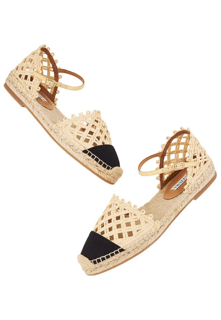 Сандалии из рафии  AQUAZZURA - ИТАЛИЯ