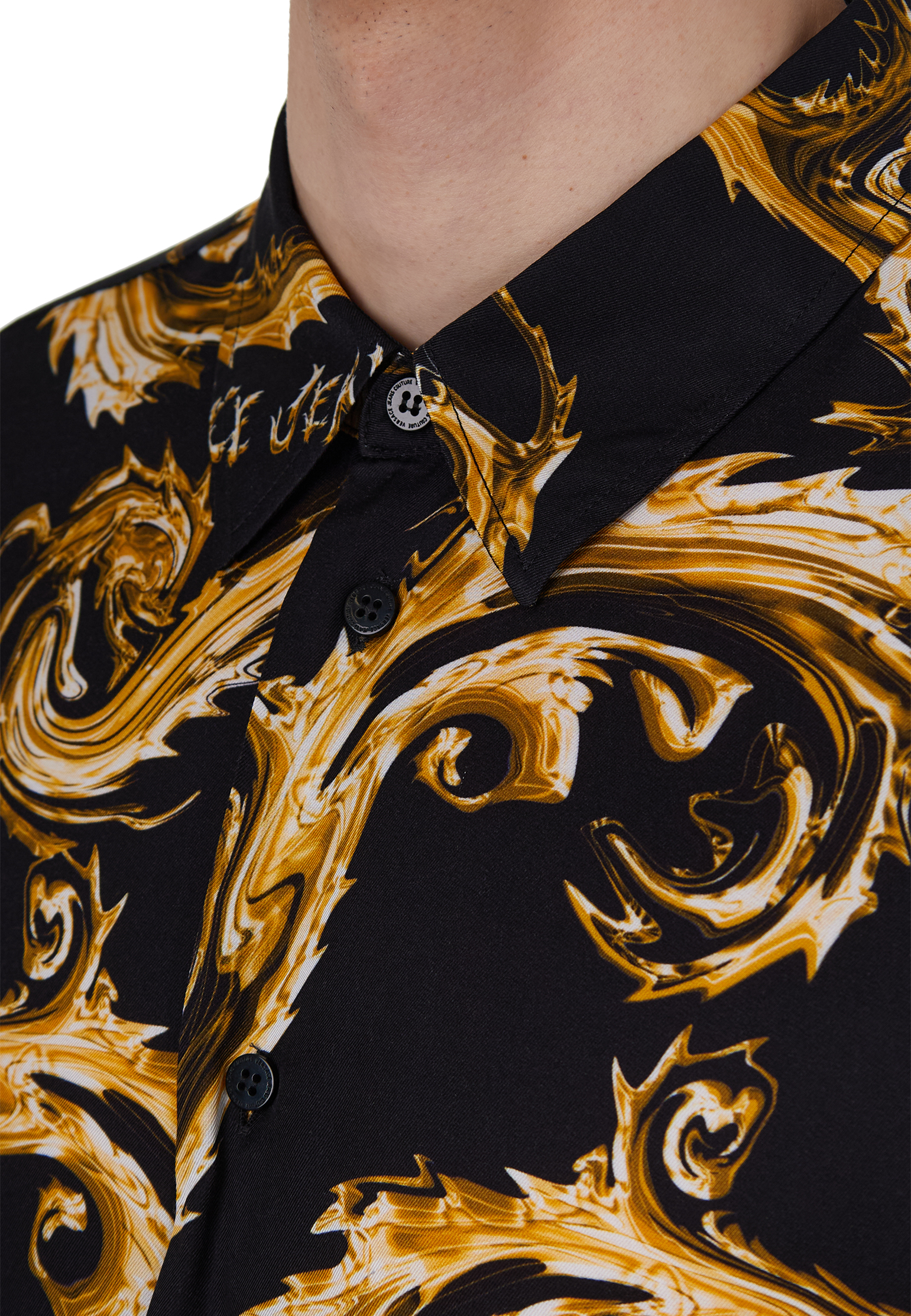 Рубашка с принтом  VERSACE JEANS COUTURE - ИТАЛИЯ