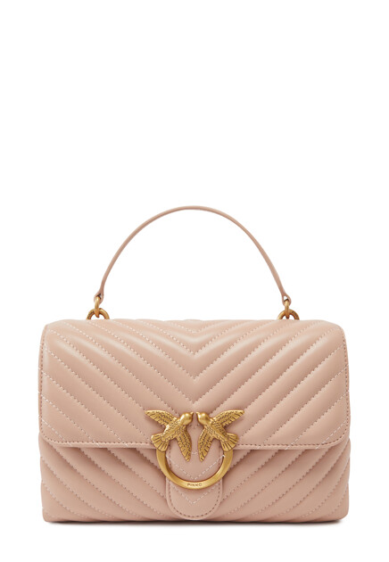 Сумка Classic Lady Love Bag Puff Chevron PINKO