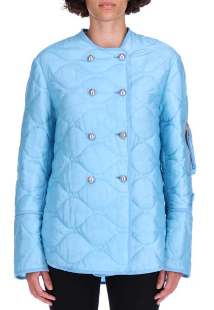 Стеганая двубортная куртка  ERMANNO SCERVINO