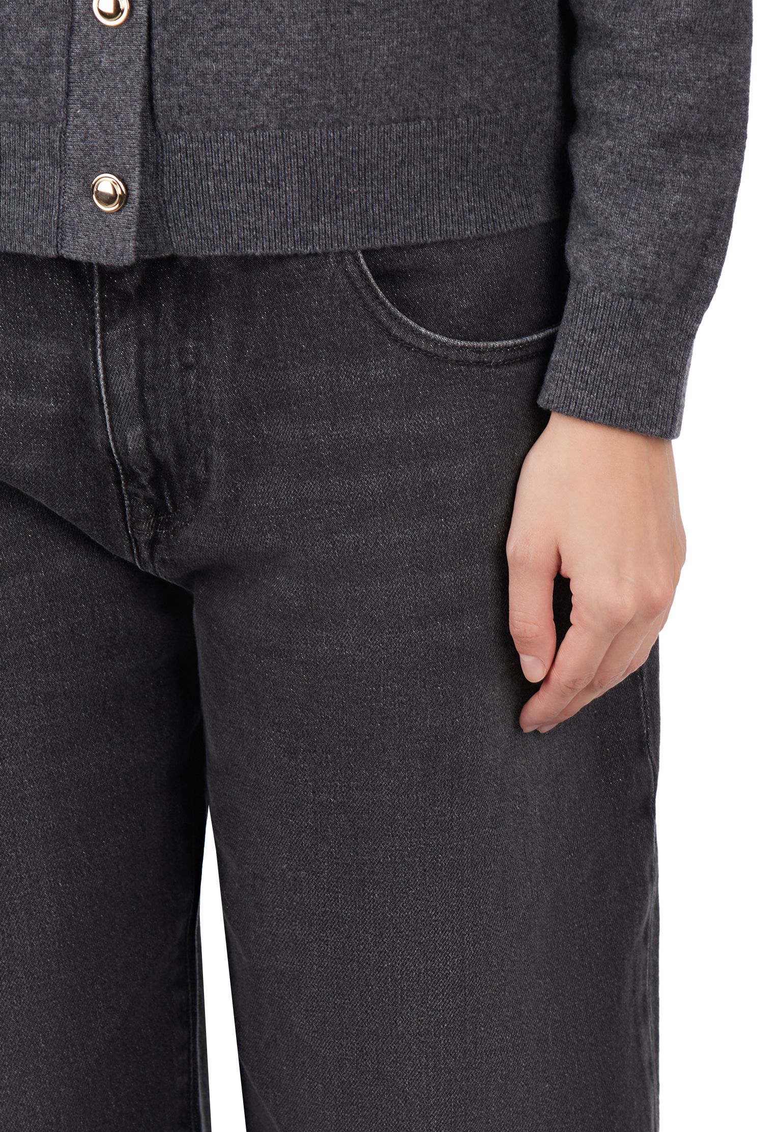 Широкие джинсы AG JEANS