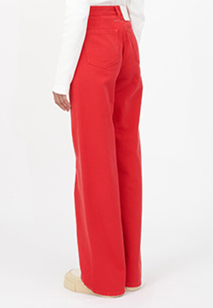 Джинсы широкого кроя  MM6 Maison Margiela