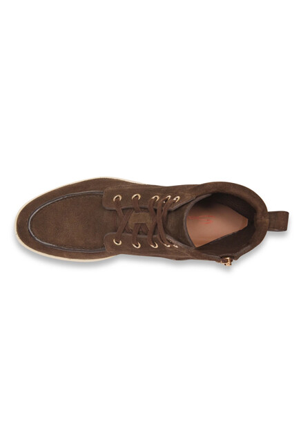 Ботинки SANTONI  - Замша - цвет коричневый