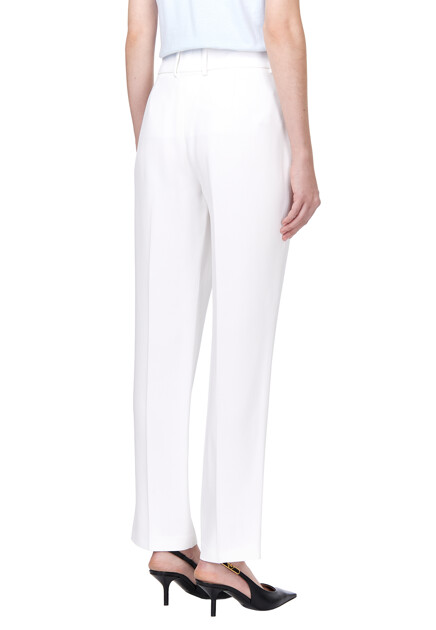 Брюки ERMANNO SCERVINO  - Вискоза, Ацетат - цвет белый