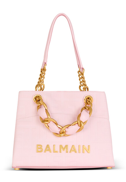 Сумка BALMAIN  - Кожа - цвет розовый