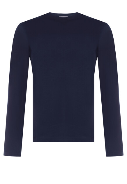 Базовый хлопковый лонгслив CORNELIANI