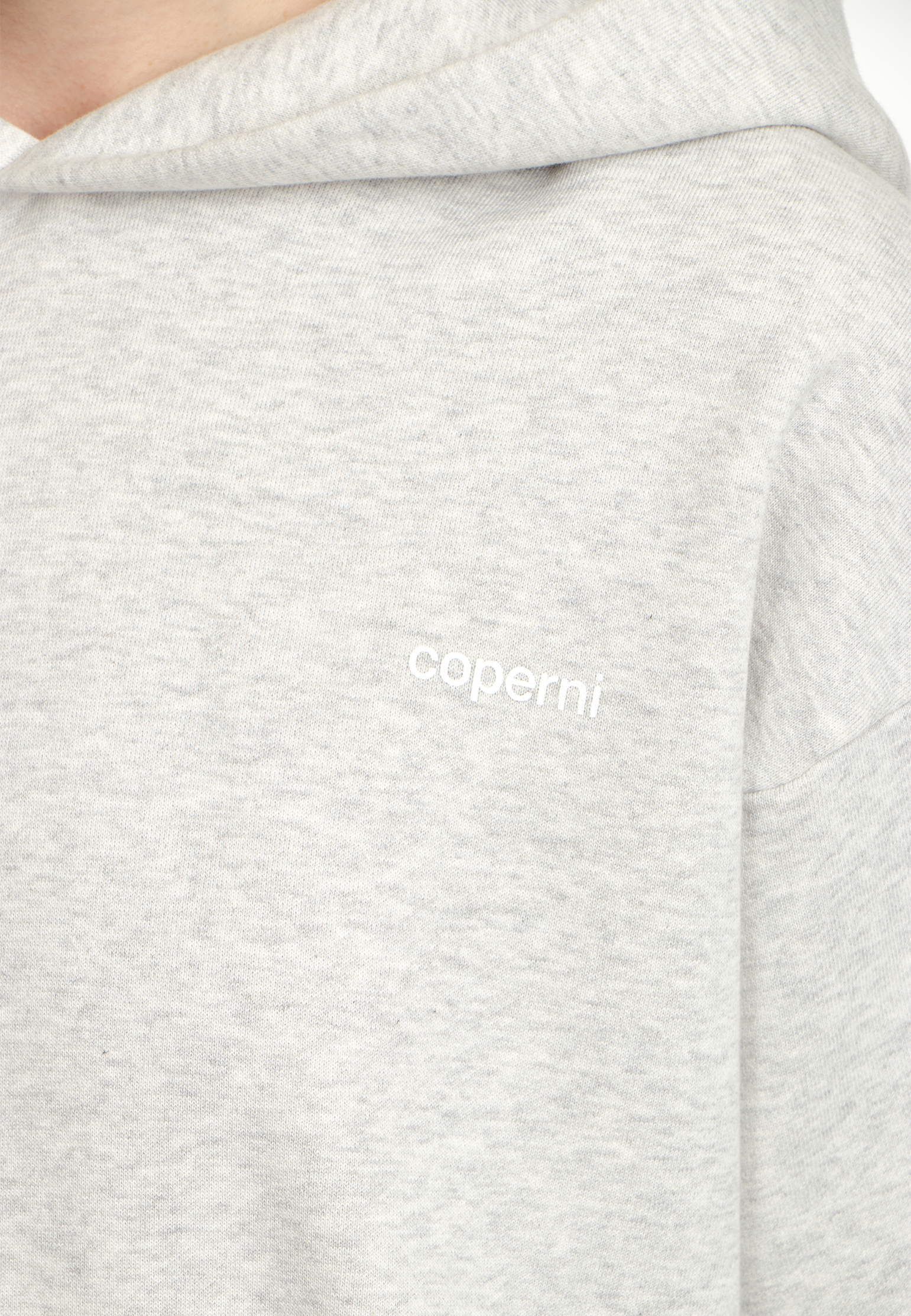 Худи COPERNI  - Хлопок, Полиэстер - цвет серый