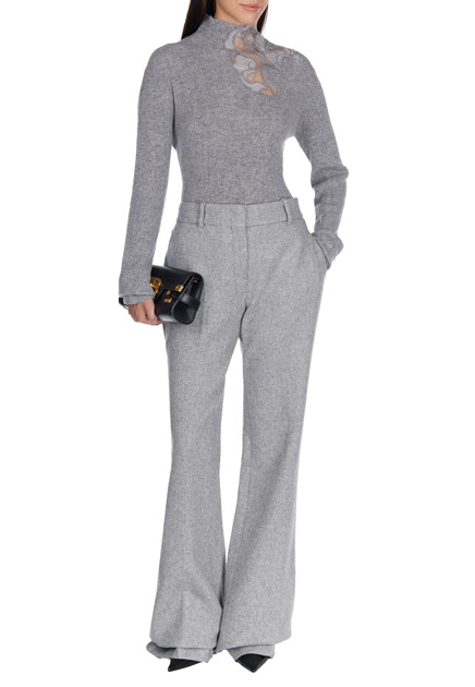 Брюки ERMANNO SCERVINO  - Полиамид, Шерсть