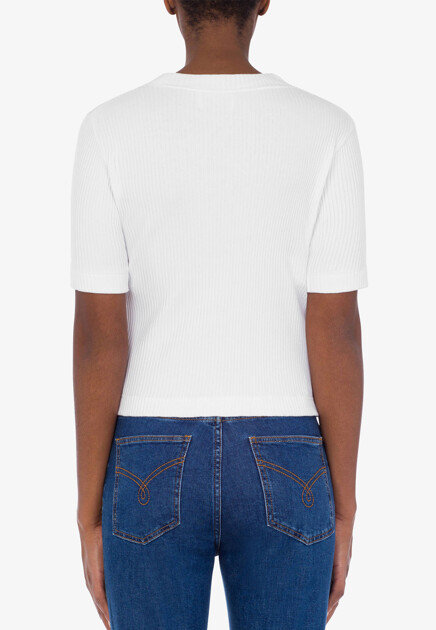 Футболка MOSCHINO JEANS  - Хлопок
