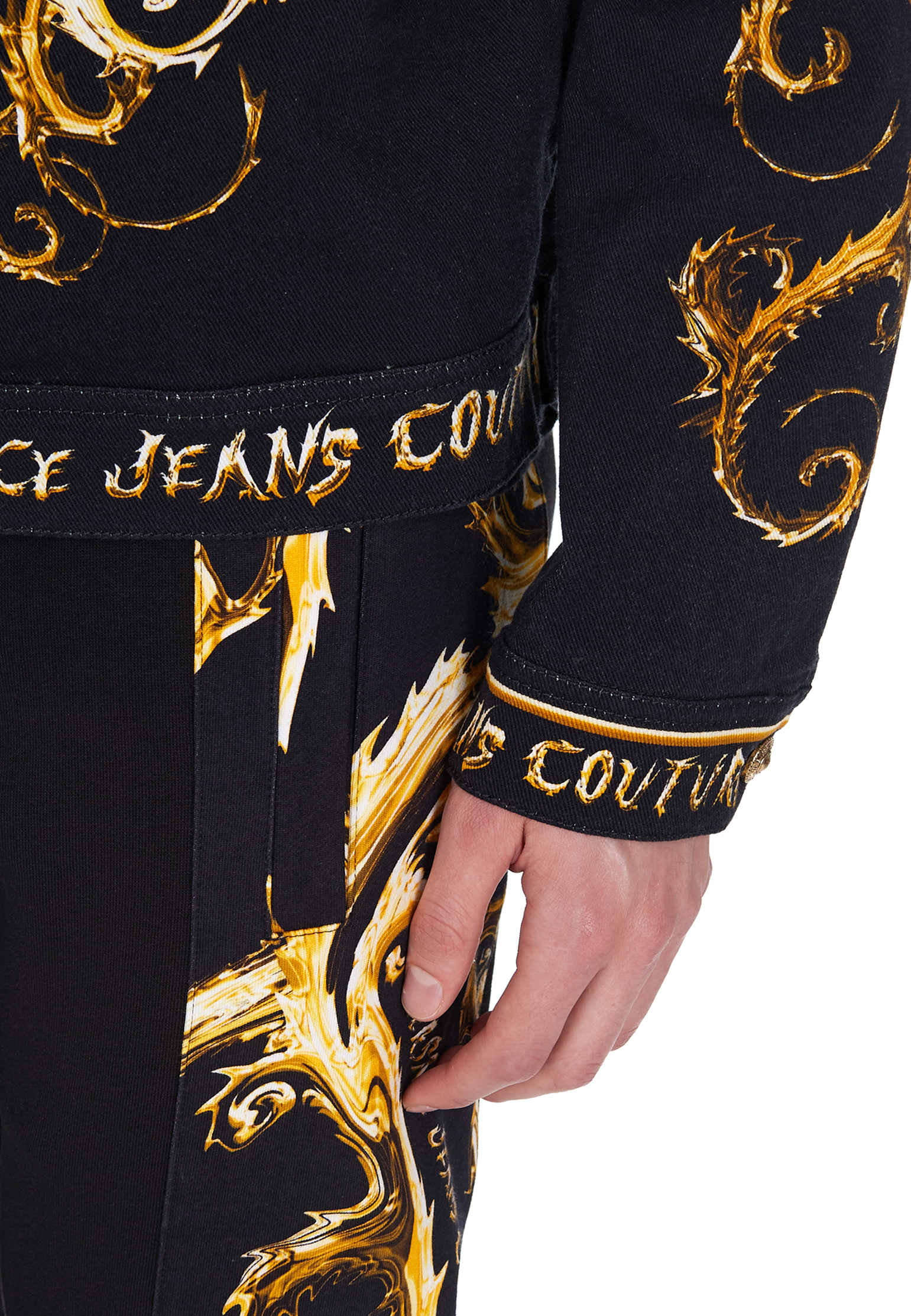 Спортивные брюки с принтом  VERSACE JEANS COUTURE - ИТАЛИЯ