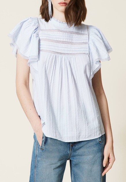 Блуза TWINSET Milano  - Хлопок