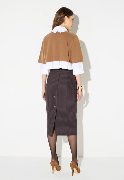 Юбка ELISABETTA FRANCHI  - Шерсть